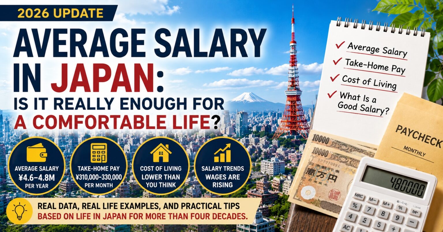 Average Salary in Japan (2026): Is It Really Enough for a Comfortable ...