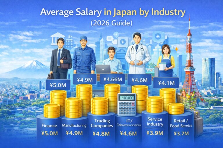 High vs Low Paying Jobs in Japan (2026 Salary by Industry) - Japan Real ...