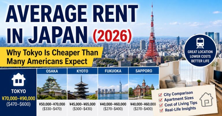 Average Rent in Japan (2026): Why Tokyo Is Cheaper Than Many Americans ...